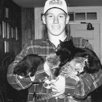 46.Aaron Stockdale did his senior project at the Steinback Veterinary Hosp.