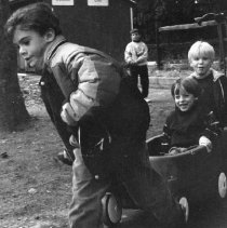 59.Boys play on CHA's new playground