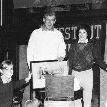 22.Barnaby Roberts, head of school, with Eileen Javers et al