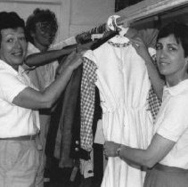38.Clothes Closet volunteers Pat Welsh, Betsi Ehinger and Jody O' Rourke