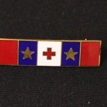 Red Cross Pin, enamel