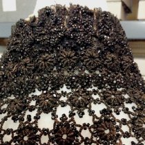 Black Woven Beaded Jacket