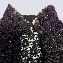 Black Woven Beaded Jacket