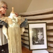 Child's Dress, preparing to exhibit