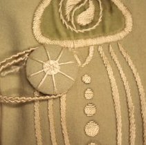 Cloak, Button detail