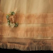 Bridesmaid dress, Hem detail