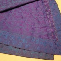 Chinese robe, interior view