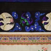 Chinese robe, embroidery detail