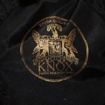 Red Cross Cap, label