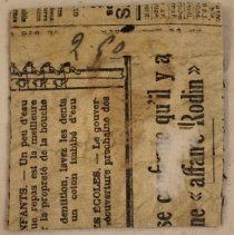 Military patch, "Thirty-fourth Division," back