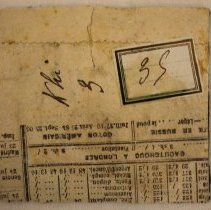 Military patch, "Thirty-fifth Division," back