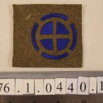 Military patch, "Thirty-fifth Division," front