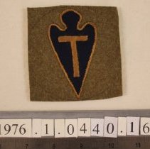 Military patch, "Thirty-sixth Division," front