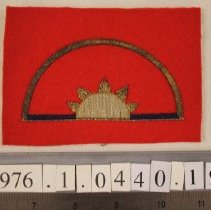 Military patch, "Forty-first Division," front