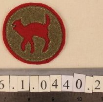 Military patch, "Eighty-first Division," front