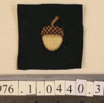 Military patch, "Eighty-seventh division," front