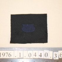 Military patch, "Ninety-third Division," front