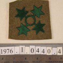 Military patch, "Fourth Division," front