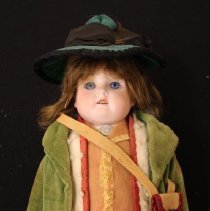 Closeup of Italian doll