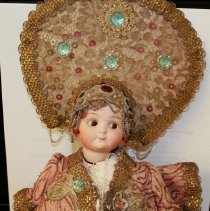 Russian Imperial Court doll closeup
