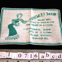 Napkin, Cocktail recipe