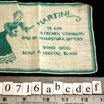 Napkin, Cocktail recipe
