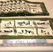 Placemats, Farming scene