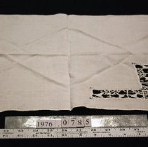 Napkin, cutwork