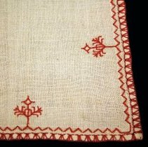 Placemat, embroidered