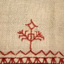 Placemat, embroidered