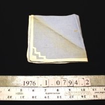 Napkin, geometric design