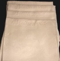 Blithewold Bath Towels, Scrollwork