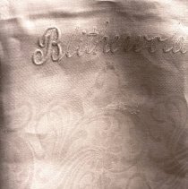 Blithewold Bath Towels, Scrollwork, detail1