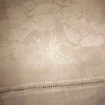 Blithewold Bath Towels, Floral design detail