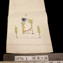 Guest Towel, embroidered, folded