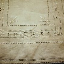 Square Pillow Sham, detail