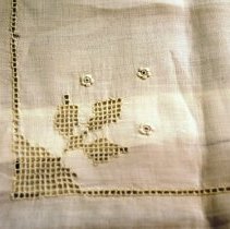 Square Pillow Sham, detail