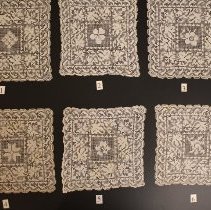 Individual doilies 1-6