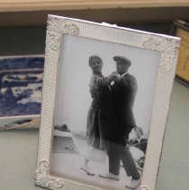 Framed photo, Augustine dancing