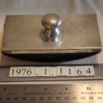 ink blotter with maker'smark visible