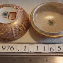 both halves of porcelain trinket box