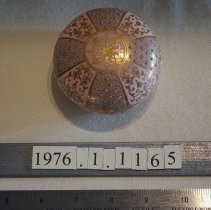 porcelain trinket box from above