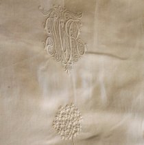 Embroidered Bed Sheet detail