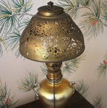 Gold lamp