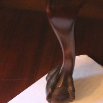 Foot detail of chair