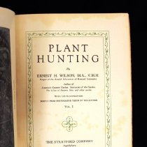 Wilson Plant Hunting vol I title page