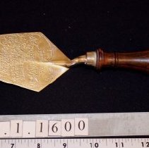 Commemorative trowel