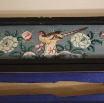 Closeup of inside box