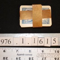 Top of deck of cards