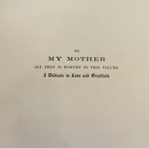 Book dedication